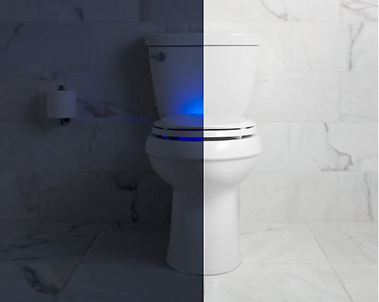 Kohler's nightlight toilet seat