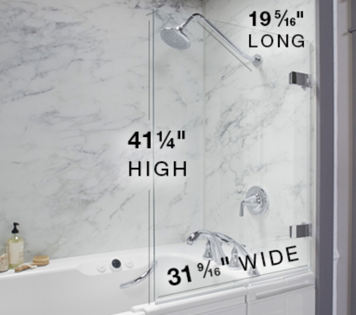 tub shower combo specs